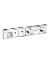 Hansgrohe RainSelect thermostaat afbouwdeel voor 2 functies, wit/chroom - thumbnail