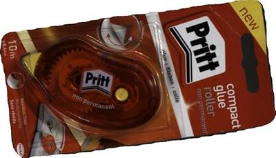 Pritt lijmroller Compact niet-permanent, op blister