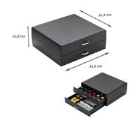 Koffiecapsulehouder BRASQ CD300 zwart - thumbnail