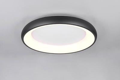 Trio Led plafondlampCardona zwart - Ø 60cm - 649616032