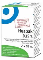 Hyabak Oogdruppels duopack 2 Stuks - thumbnail