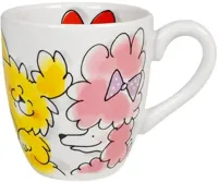 Blond Amsterdam minimok aardewerk dog 8x8.5cm multi - thumbnail