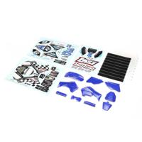 Losi - Blue Plastics w/Wraps: Promoto-MX (LOS260001) - thumbnail