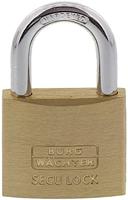 Burg Wächter 15291 Hangslot 37.60 mm Gelijksluitend Messing Sleutelslot - thumbnail