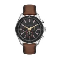 Horlogeband Armani Exchange AX1822 Leder Bruin 22mm - thumbnail