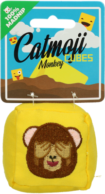 Emoji Cat Cube Monkey (met MadNip)