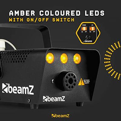 BeamZ Halloween S700-LED rookmachine met vuureffect 700W - thumbnail