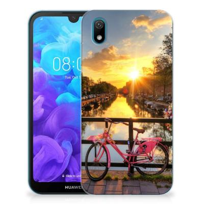 Huawei Y5 (2019) | Silliconen Back Cover | Amsterdamse Grachten