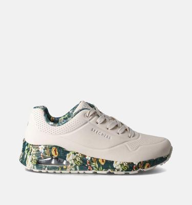 Skechers Uno - Majestic Garden 155583/NTMT Beige-38 maat 38