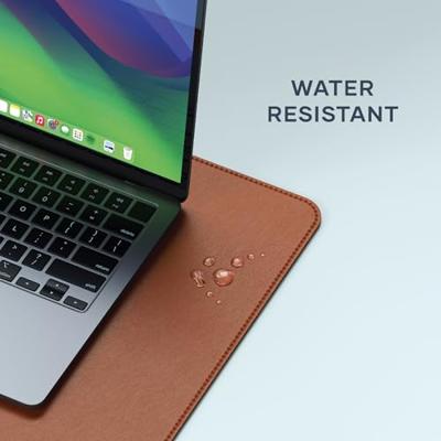 Satechi Vegan-lederen premium desk mat - Brown Satechi Vegan-lederen premium desk mat - Brown