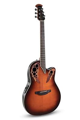 Ovation CE48-1 Celebrity Super Shallow Sunburst elektrisch-akoestische westerngitaar