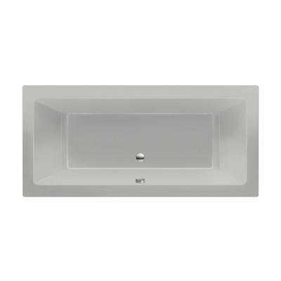 Ligbad Xenz Society | Inbouw | 190x90 cm | Incl.Badafvoer | Met overloop | Acryl | Cement mat