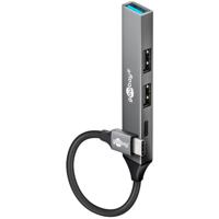 USB C naar C + A hub - 4 poorten - thumbnail