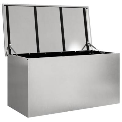Buitenopslagdoos Zilver 100 x 50.5 x 50 cm Roestvrij staal