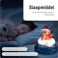 Ansmann Sandmann 1800-0087 LED-nachtlamp San Francisco LED Koudwit Meerkleurig, Blauw, Wit, Rood - thumbnail