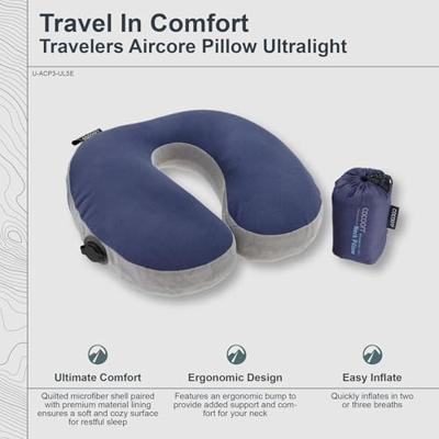 Cocoon Air Core Neck Pillow Ultralight Nekkussen Galaxy Blue Cocoon Air Core Neck Pillow Ultralight Nekkussen Galaxy Blue