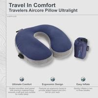 Cocoon Air Core Neck Pillow Ultralight Nekkussen Galaxy Blue - thumbnail