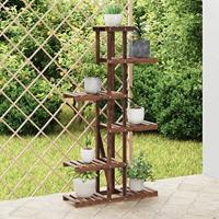 Plantenstandaard 75x25x140,5 cm massief vurenhout - thumbnail