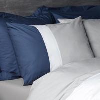 Dommelin Dommelin Dekbedovertrek Padua Percal 200TC Zilver 260x200/220 cm - thumbnail