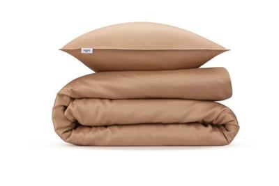 Zo! Home Zo! Home Percalle Dekbedovertrek 200x200/220 Cream Tan