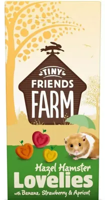 Hazel Lovelies with Banana, Strawberry & Apricot 8x120 g Tiny Friends Farm Supreme - Supreme