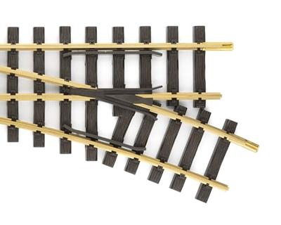 G LGB rails 16050 Wissel, Elektrisch, Rechts 440 mm 22.5 ° 1243 mm 1 stuk(s)