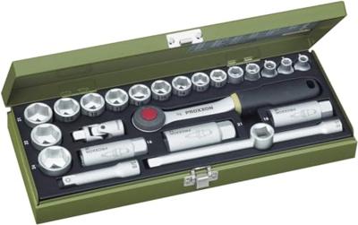 PROXXON dopsleutel set socket wrench set 24-t. - thumbnail