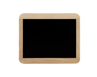 Houten schoollei - JEUJURA - Dubbelzijdig magnetisch: krijt en uitwisbare viltstift