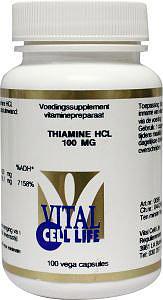 Vital Cell Life Thamine HCL 100mg Vega Capsules Vital Cell Life Thamine HCL 100mg Vega Capsules