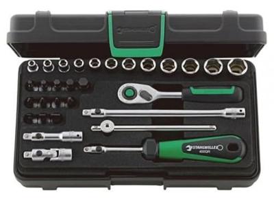 Stahlwille 40/24/6QR KN 96011182 Dopsleutelset 1/4 (6.3 mm)