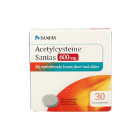 Acetylcysteine 600mg 30 Bruistabletten - thumbnail