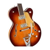 Gretsch Professional Collection Tennessean Hollow Body RW Havana Burst met G6241 Deluxe Hardshell Case - thumbnail