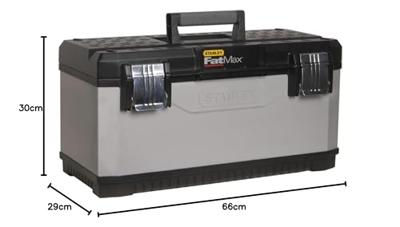 STANLEY 1-95-617 Gereedschapsbox Zwart, Zilver