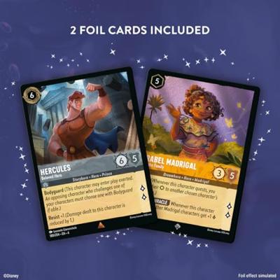 Disney Lorcana - Ursula's Return Starter Deck - Anna & Hercules Disney Lorcana - Ursula's Return Starter Deck - Anna & Hercules