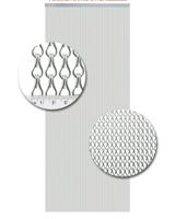 Vliegengordijn Aluminium Zilver Mat - 100cm x 240cm - thumbnail