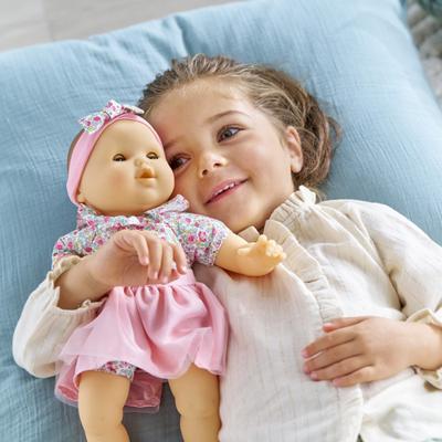 Grote babypop - COROLLE - Mijn schattige grote bloementuin-babypop - 36 cm - vanaf 2 jaar - thumbnail