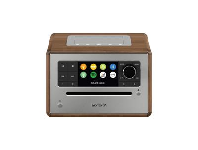 Sonoro: Elite internetradio met CD-speler - Walnoot