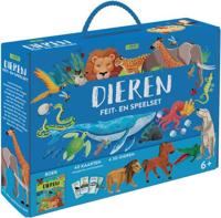 Rebo Publishers Dieren - feit- en speelset - thumbnail