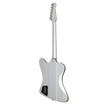 Epiphone 1963 Firebird I Silver Mist elektrische gitaar met hard case - thumbnail