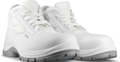 SIKA Beat Mid - S2- hoge veterschoen - 216 Wit | Wit | Maat 46 - 5703617156737