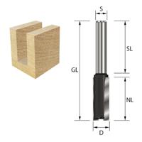 ENT Groeffrees HM 14x30x62mm, Kolf 6mm - 7910237 - thumbnail