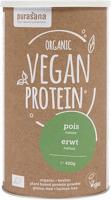 Purasana Vegan Proteine 80% Erwt Natuur BIO 400g - thumbnail