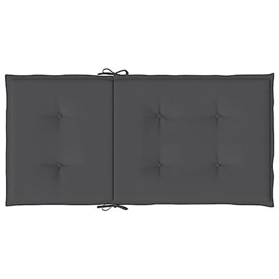 Tuinstoelkussens 6 st oxford stof antracietkleurig