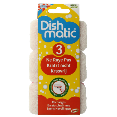 Navulspons krasvrij 3 Stuks