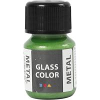 Creativ Company Glass color metal, groen, 30 ml/ 1 fles - thumbnail