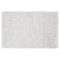 Badmat Sealskin Twist 60x90 cm Microfibre Wit - thumbnail