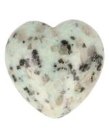 Hartvormige Edelsteen Kiwisteen (40 mm) - thumbnail