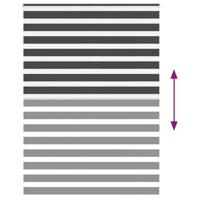 Zebra rolgordijn 160x200 cm stofbreedte 155,9 cm zwart - thumbnail