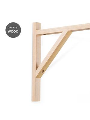 Home sweet home wandhaak - hout naturel