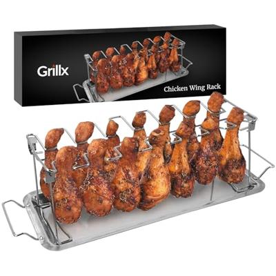 GrillX BBQ Kippenvleugelhouder